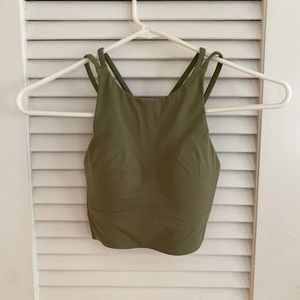 Lululemon like a cloud high-neck bra (size 2)